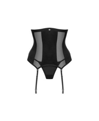 Chic Amoria corset et string - Noir